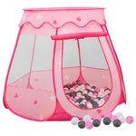 Leketelt Med 250 Baller Rosa 102X102X82 Cm