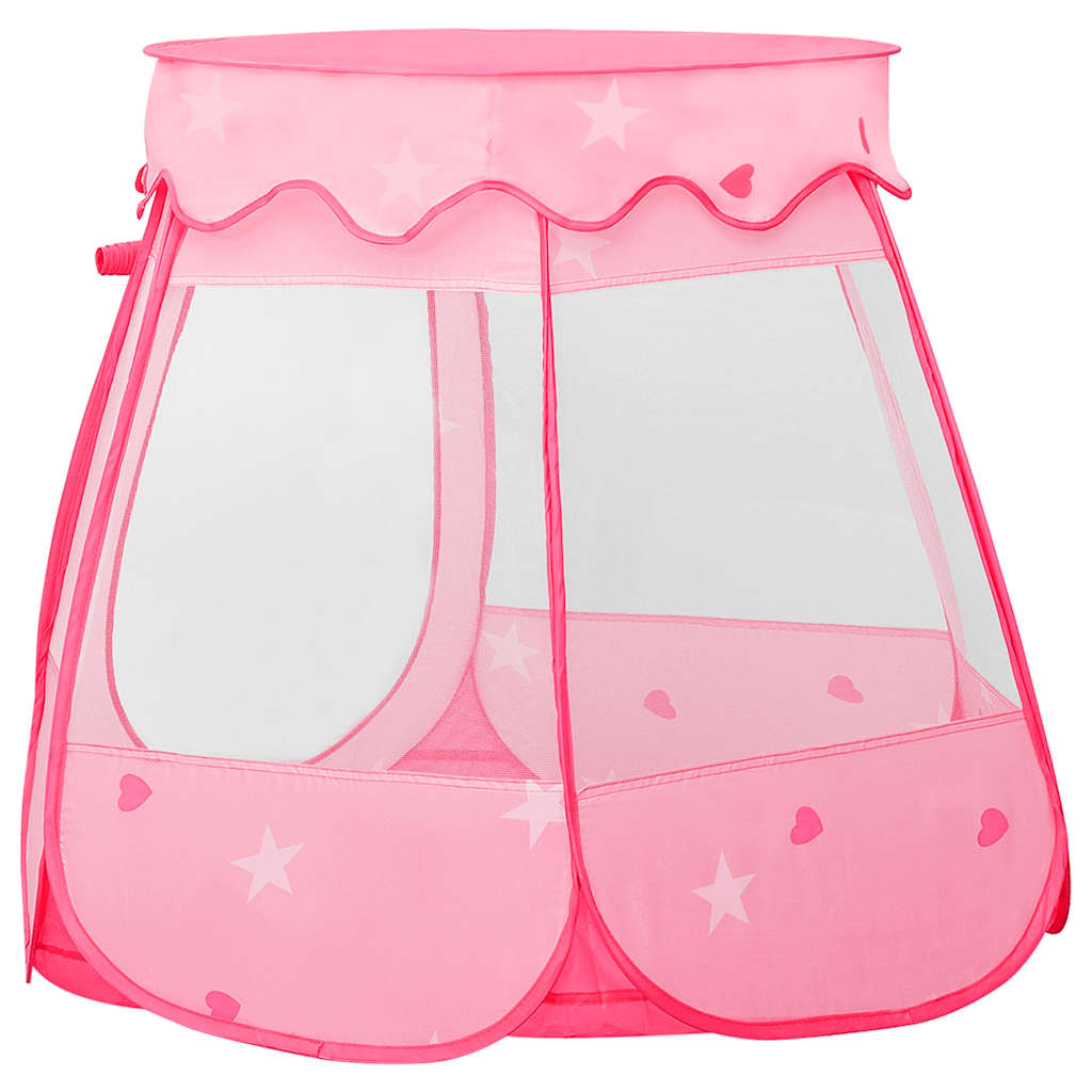 Leketelt Med 250 Baller Rosa 102X102X82 Cm