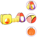 Leketelt For Barn Med 250 Baller Flerfarget 255X80X100 Cm