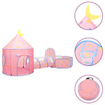Leketelt Med 250 Baller Rosa 301X120X128 Cm