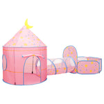 Leketelt Med 250 Baller Rosa 301X120X128 Cm