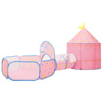 Leketelt Med 250 Baller Rosa 301X120X128 Cm
