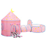 Leketelt Med 250 Baller Rosa 301X120X128 Cm