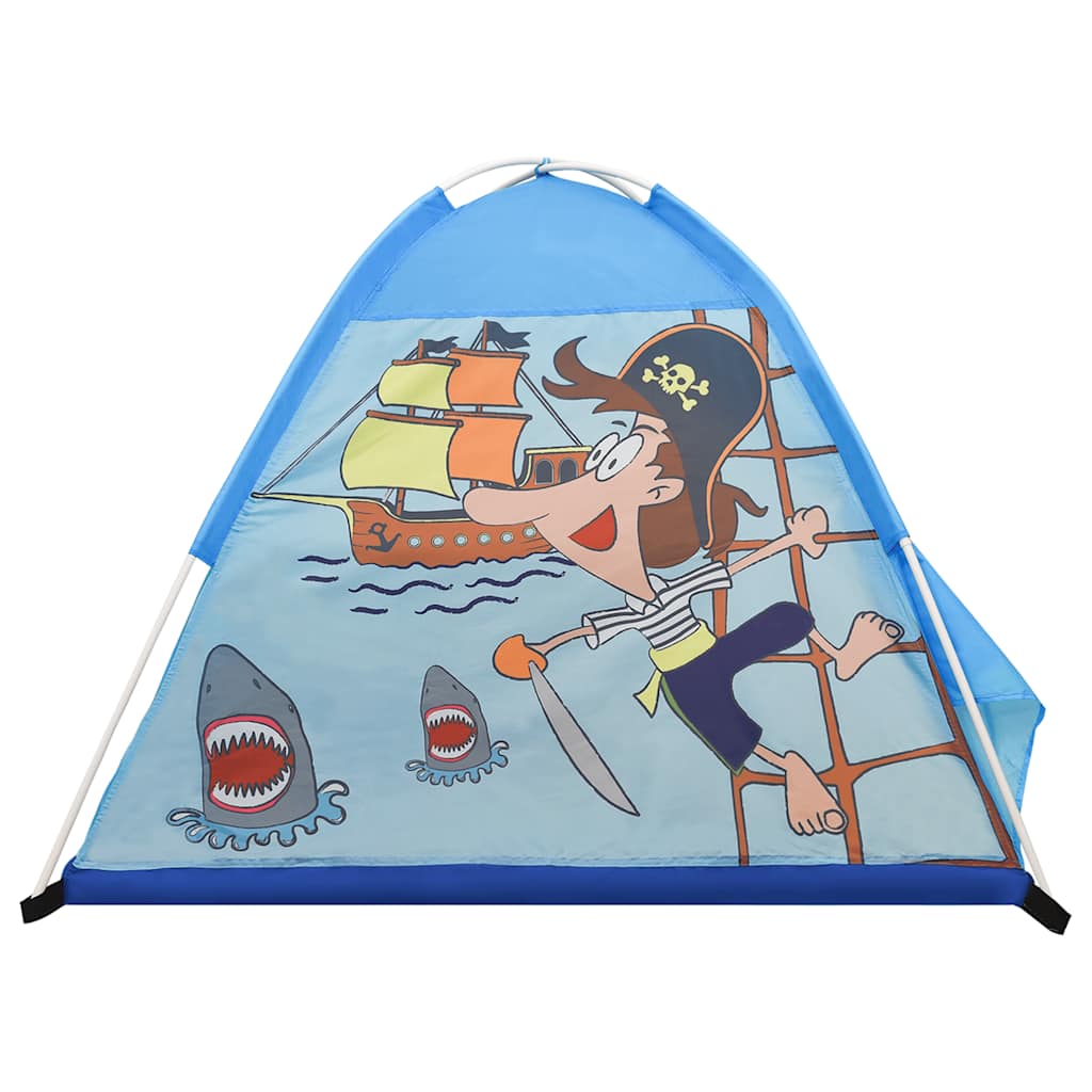 Leketelt Med 250 Baller Blå 120X120X90 Cm