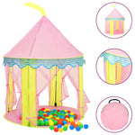 Leketelt Med 250 Baller Rosa 100X100X127 Cm