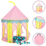 Leketelt Med 250 Baller Rosa 100X100X127 Cm