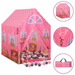 Leketelt Med 250 Baller Rosa 69X94X104 Cm