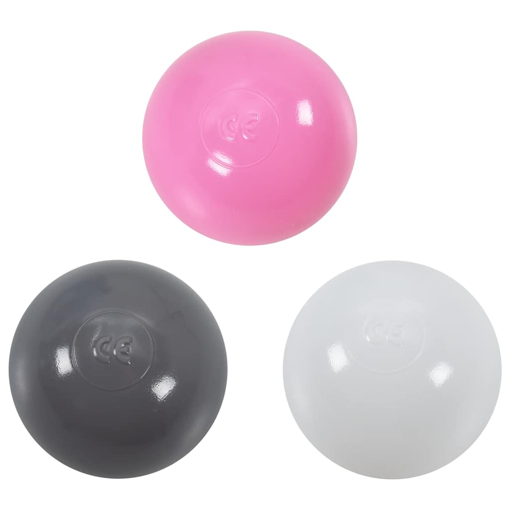 Leketelt Med 250 Baller Rosa 69X94X104 Cm
