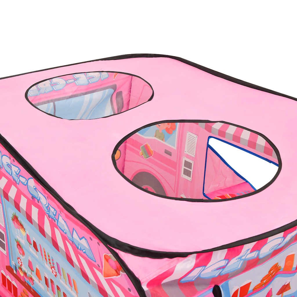 Leketelt Med 250 Baller Rosa 70X112X70 Cm