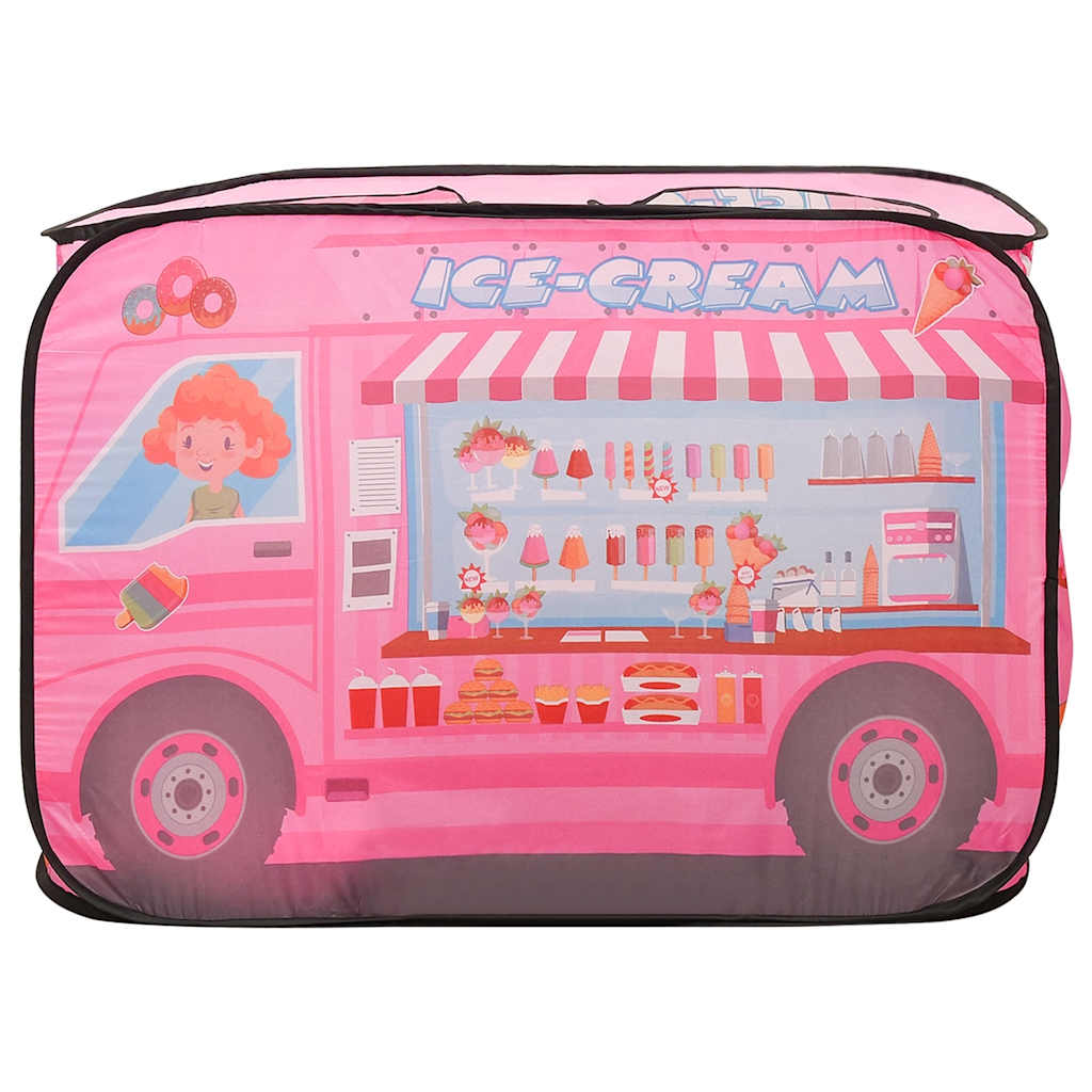 Leketelt Med 250 Baller Rosa 70X112X70 Cm