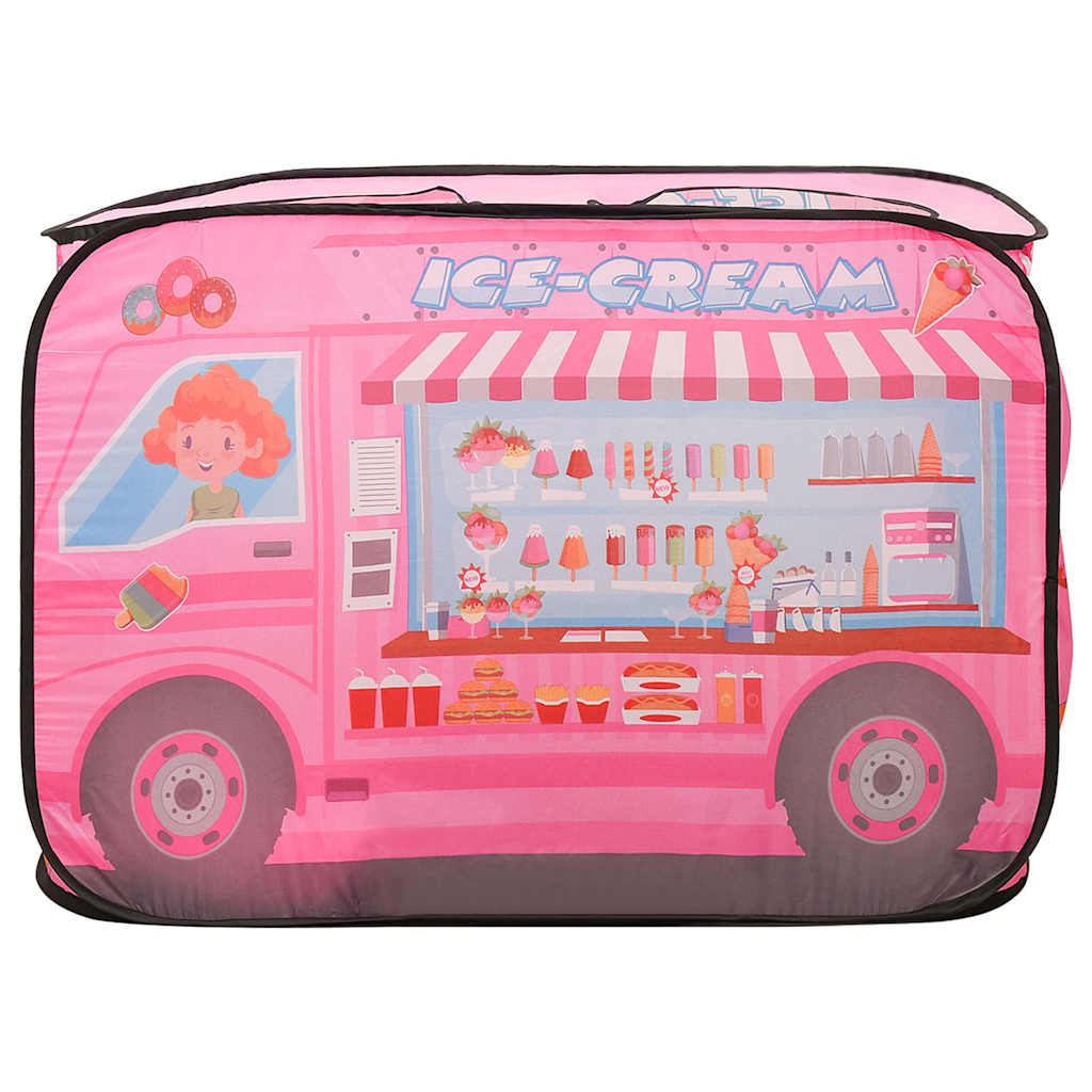 Leketelt Med 250 Baller Rosa 70X112X70 Cm