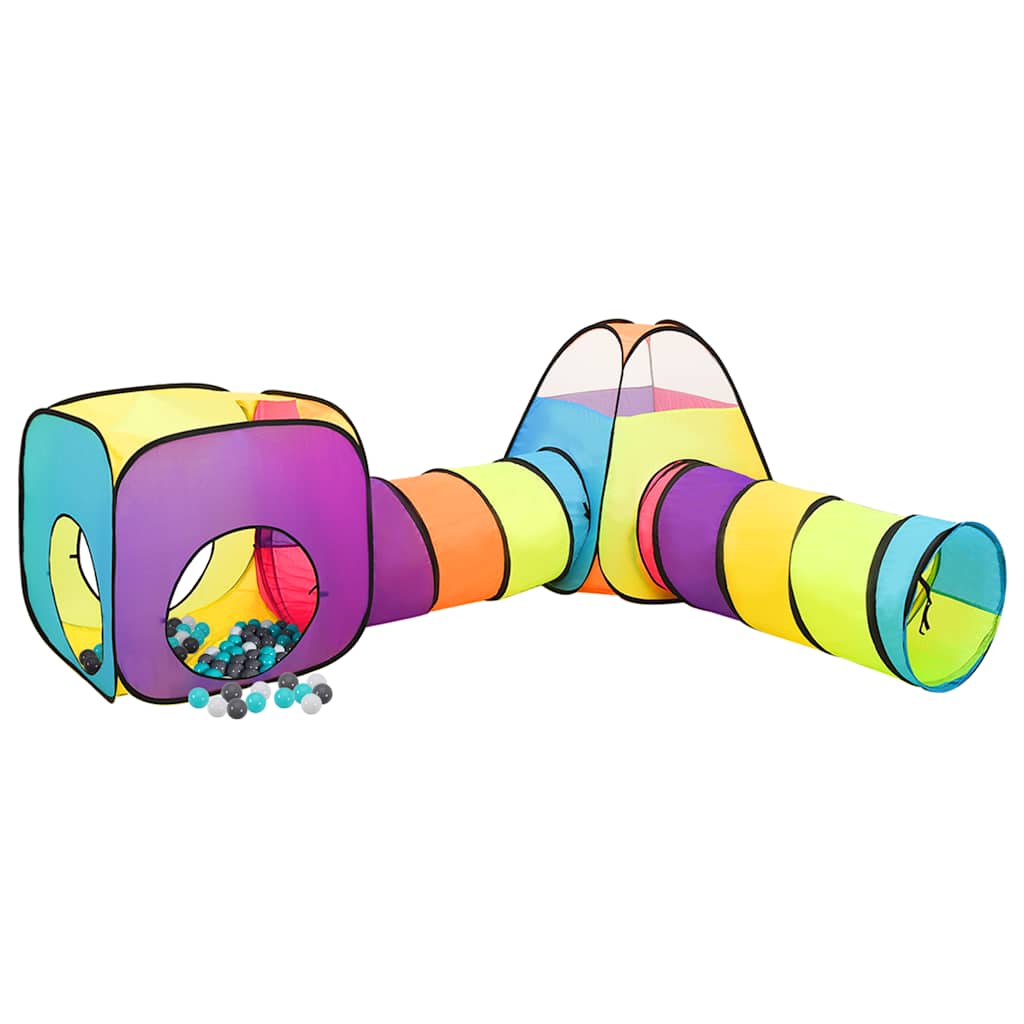 Leketelt For Barn Med 250 Baller Flerfarget 190X264X90 Cm