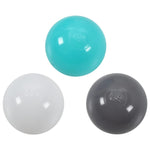 Leketelt For Barn Med 250 Baller Flerfarget 190X264X90 Cm
