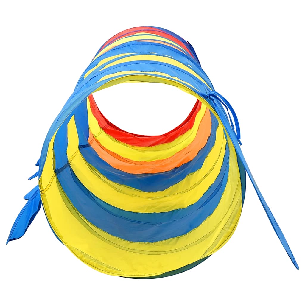 Leketunnel For Barn Med 250 Baller Flerfarget 245 Cm Polyester
