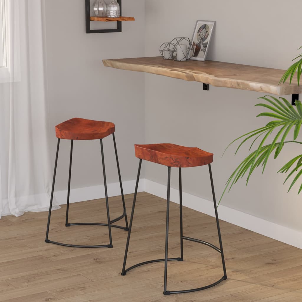 Gavin-Barkrakker 2 Stk 45X40X63 Cm Heltre Mango
