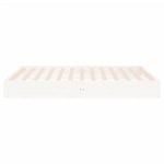 Sengeramme Hvit Heltre 200X200 Cm