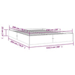 Sengeramme Heltre 150X200 Cm King Size