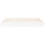 Sengeramme Hvit Heltre 150X200 Cm King Size