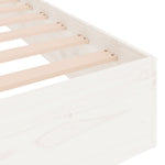 Sengeramme Hvit Heltre 140X200 Cm