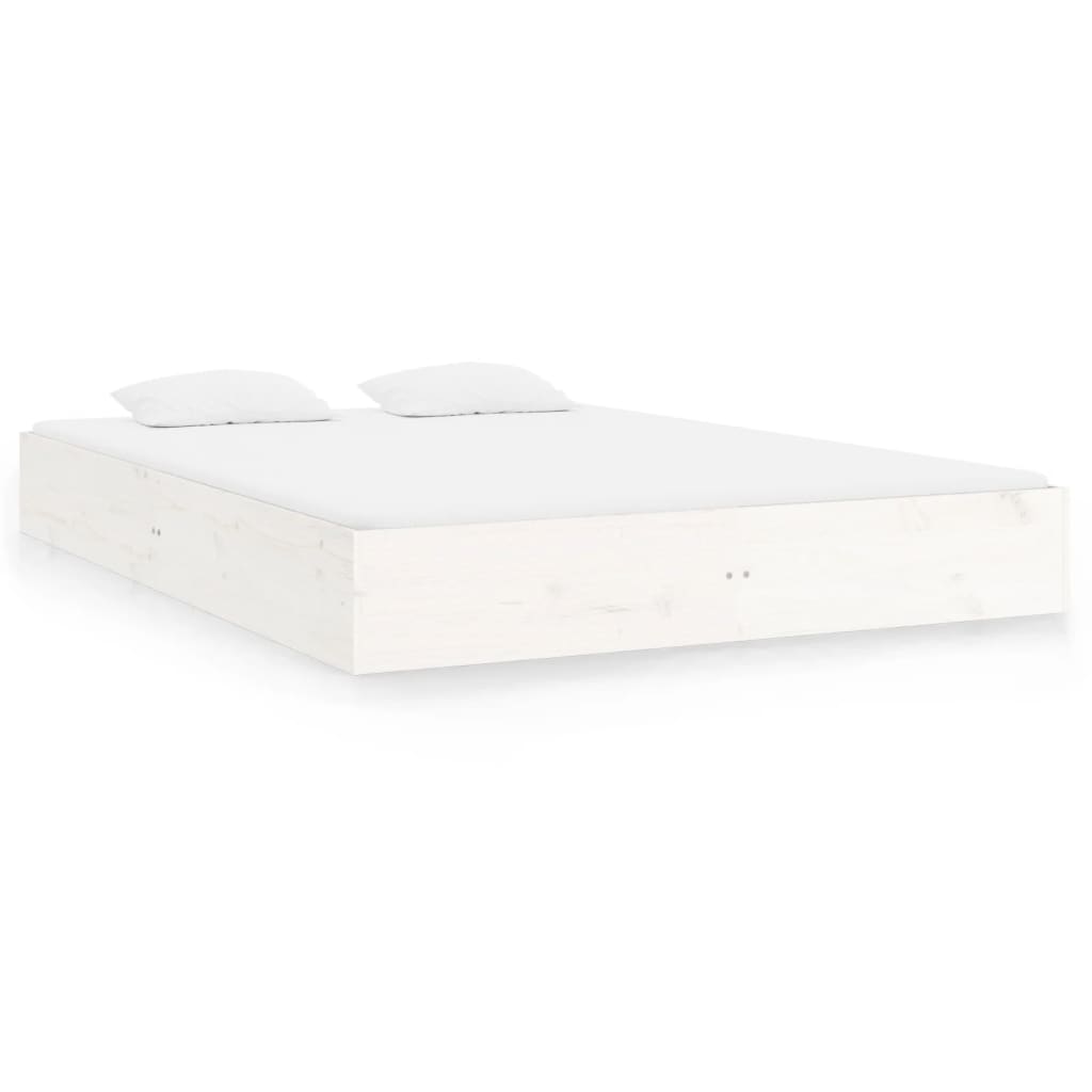 Sengeramme Hvit Heltre 120X200 Cm