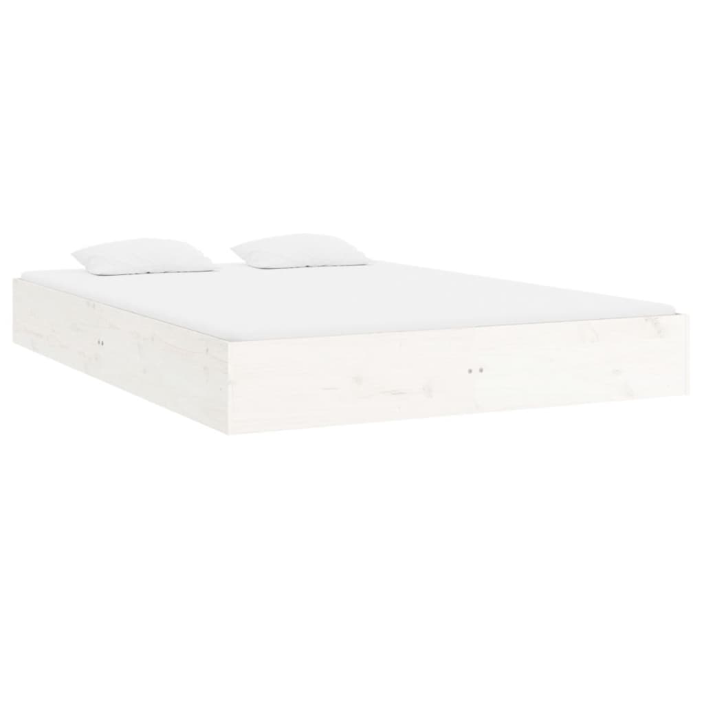 Sengeramme Hvit Heltre 120X200 Cm