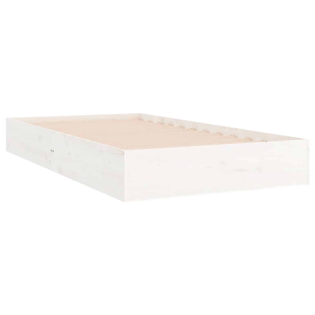 Sengeramme Hvit Heltre 100X200 Cm