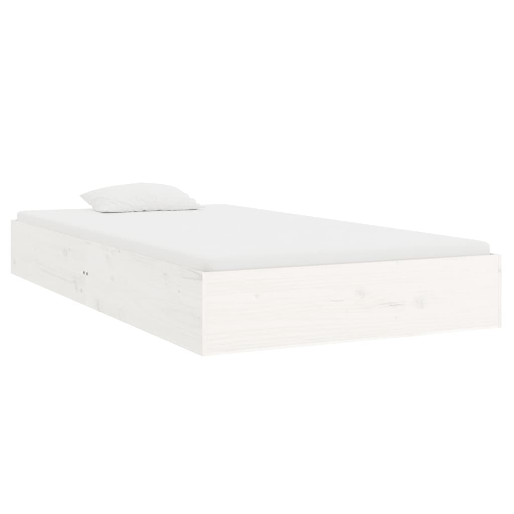 Sengeramme Hvit Heltre 100X200 Cm