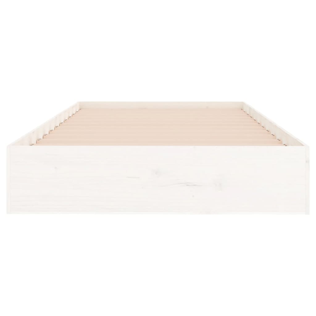 Sengeramme Hvit Heltre 100X200 Cm