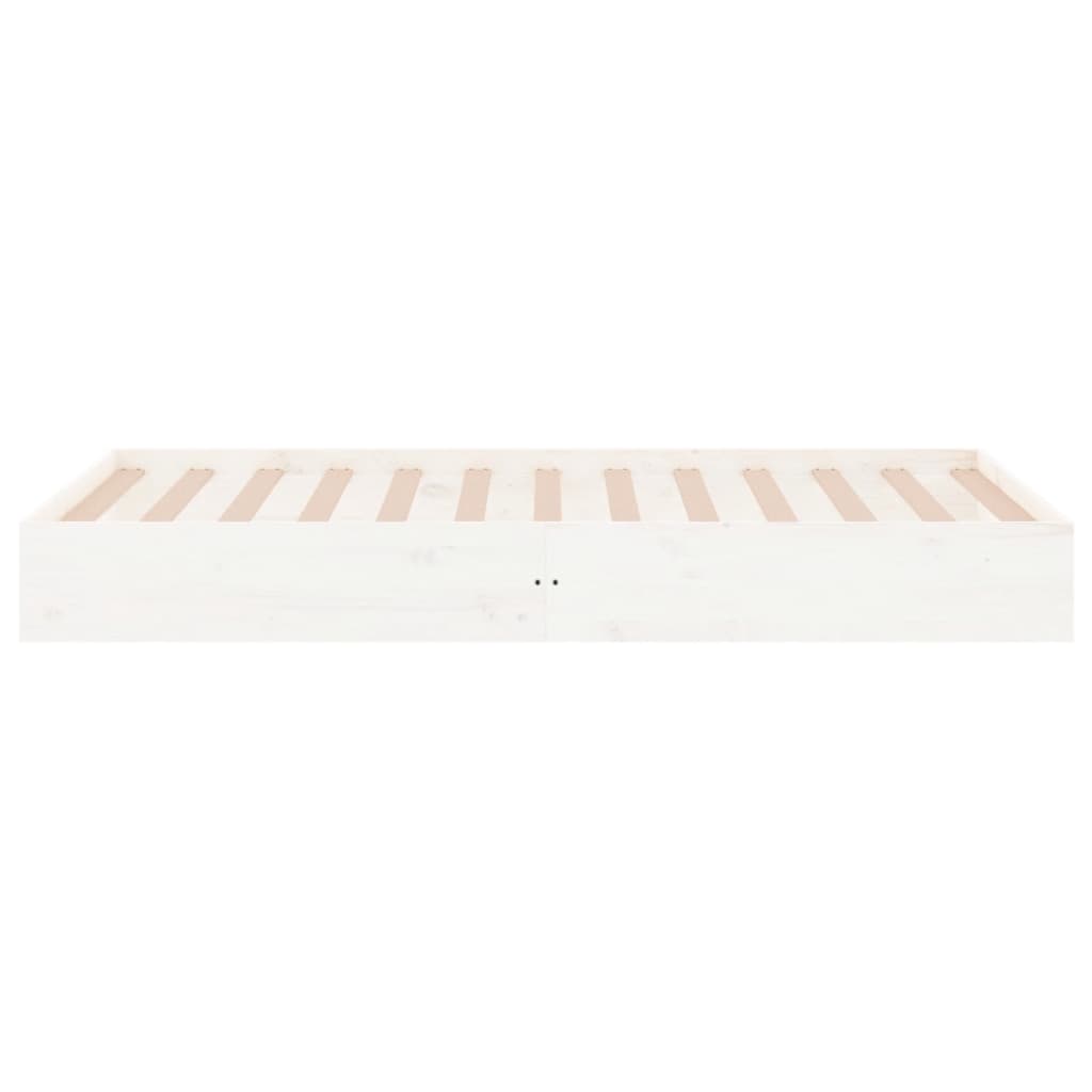 Sengeramme Hvit Heltre 100X200 Cm