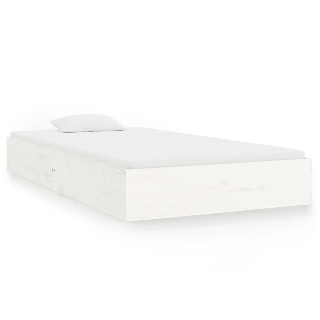 Sengeramme Hvit Heltre 90X200 Cm