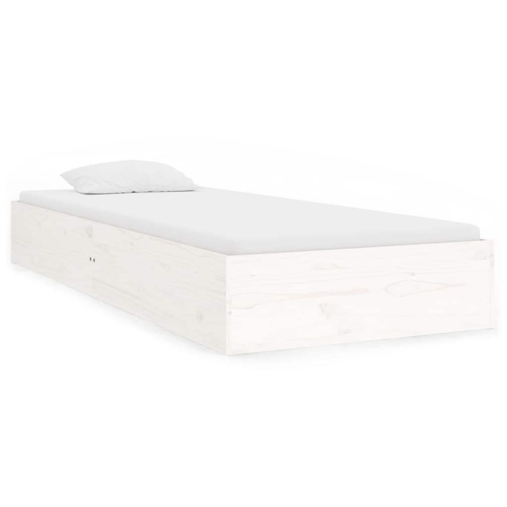 Sengeramme Hvit Heltre 75X190 Cm Small Single