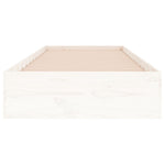 Sengeramme Hvit Heltre 75X190 Cm Small Single