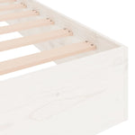 Sengeramme Hvit Heltre 75X190 Cm Small Single