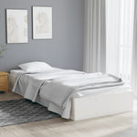 Sengeramme Hvit Heltre 75X190 Cm Small Single