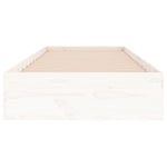 Sengeramme Hvit Heltre 90X190 Cm Single