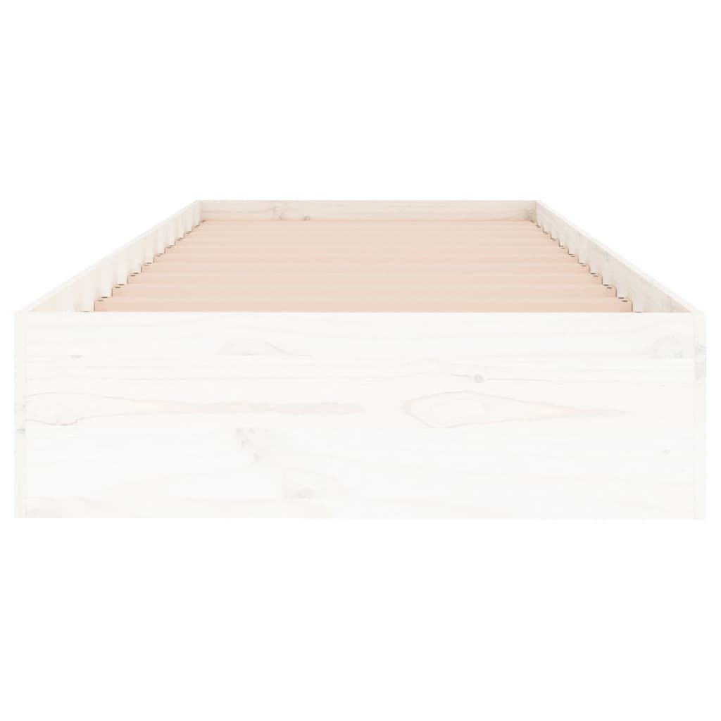 Sengeramme Hvit Heltre 90X190 Cm Single
