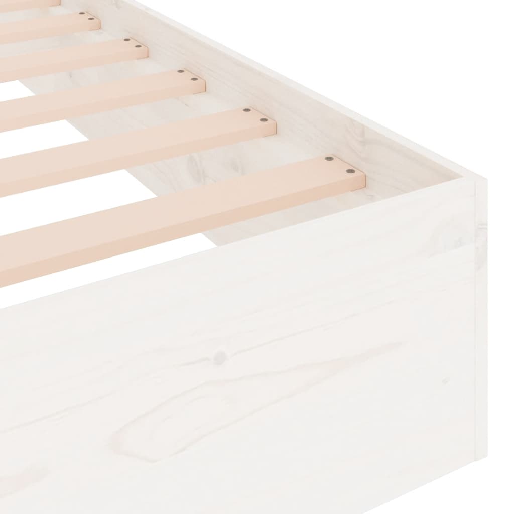 Sengeramme Hvit Heltre 90X190 Cm Single