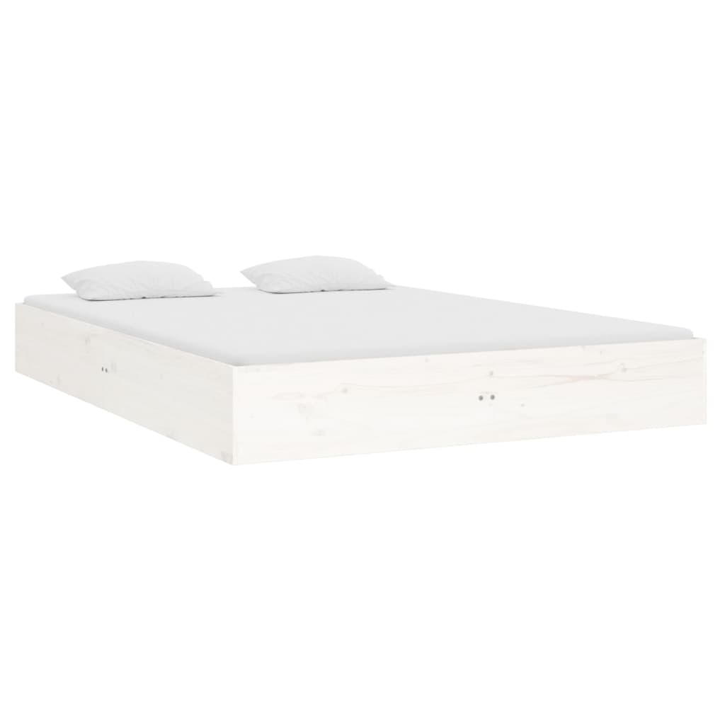 Sengeramme Hvit Heltre 120X190 Cm Small Double