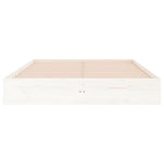 Sengeramme Hvit Heltre 120X190 Cm Small Double