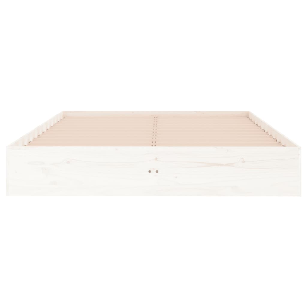 Sengeramme Hvit Heltre 120X190 Cm Small Double