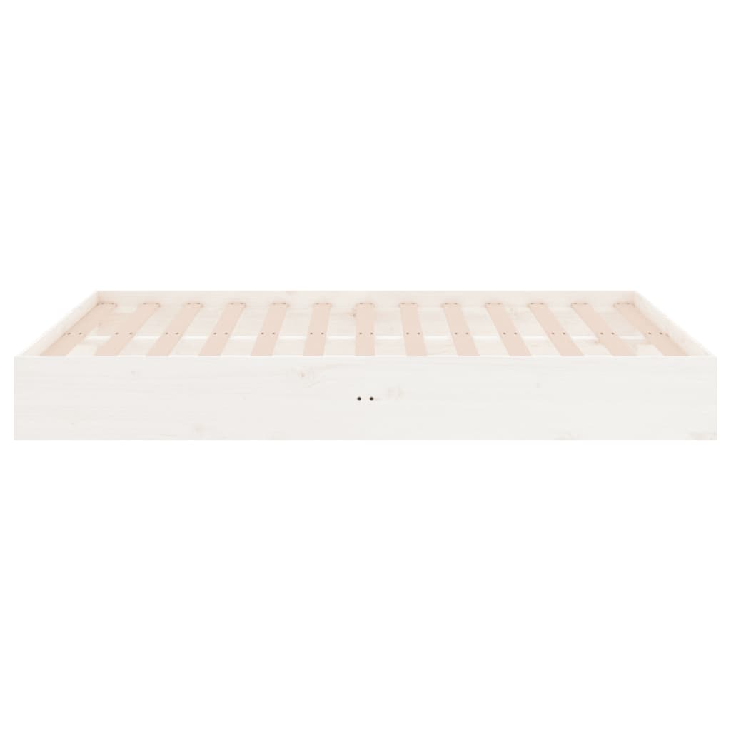 Sengeramme Hvit Heltre 120X190 Cm Small Double