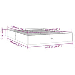 Sengeramme Heltre 140X190 Cm