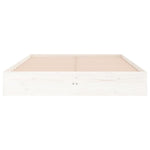 Sengeramme Hvit Heltre 140X190 Cm