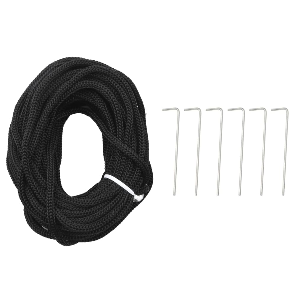 Juletre På Flaggstang 108 Led Blå 180 Cm