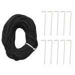 Juletre På Flaggstang 310 Led Varmhvit 300 Cm