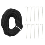 Juletre På Flaggstang 310 Led Kaldhvit 300 Cm