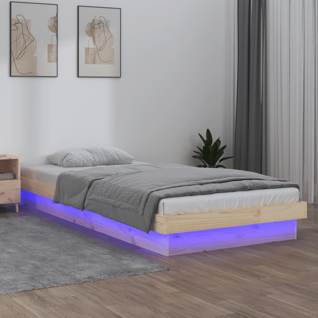 Sengeramme Med Led 90X200 Cm Heltre