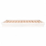 Sengeramme Med Led Hvit 160X200 Cm Heltre