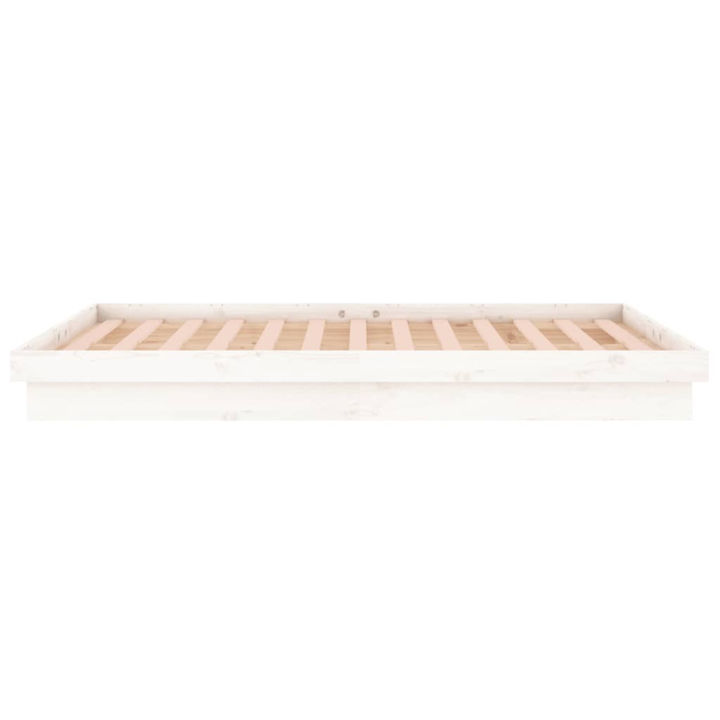 Sengeramme Med Led Hvit 180X200 Cm Super King Heltre