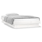 Sengeramme Med Led Hvit 75X190 Cm Small Single Heltre